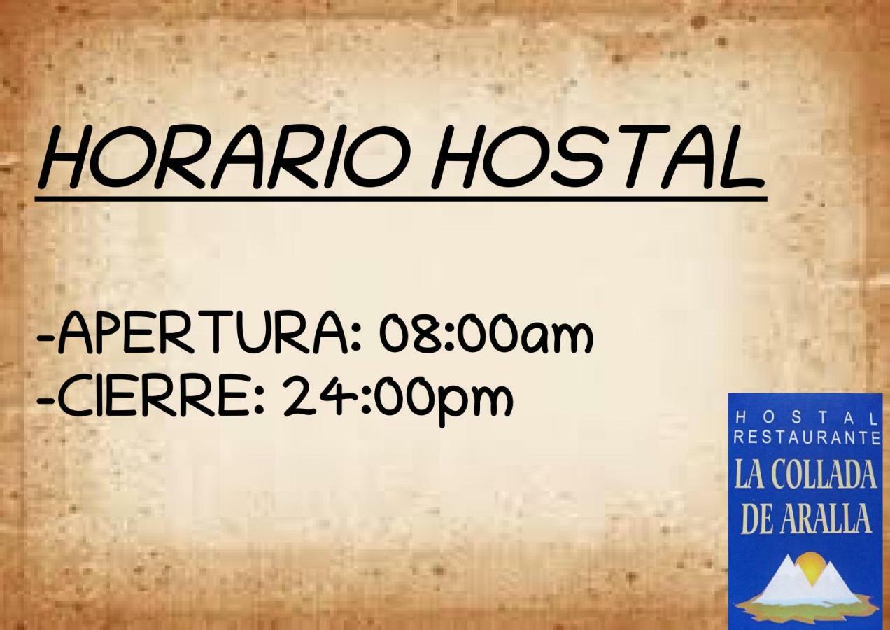 Hostal La Collada De Aralla Aralla de Luna Eksteriør bilde